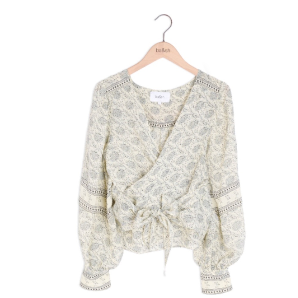 BA&SH size  3 wrap blouse
